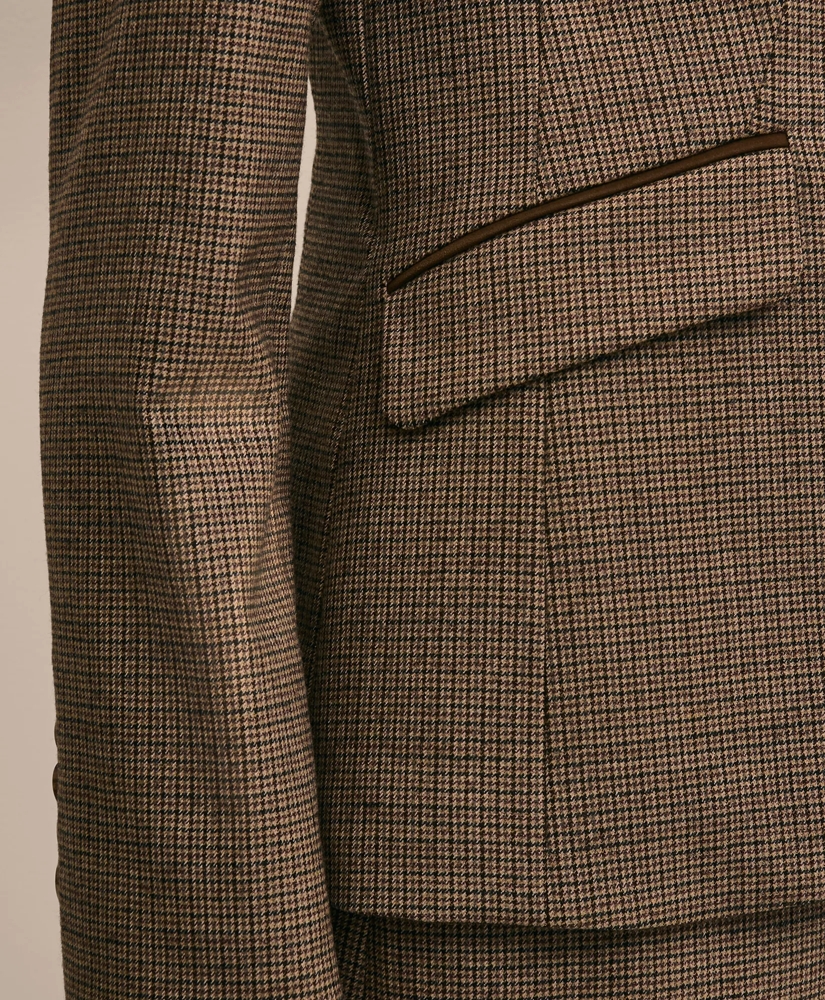 Wool Blend Houndstooth Jacket, image 7