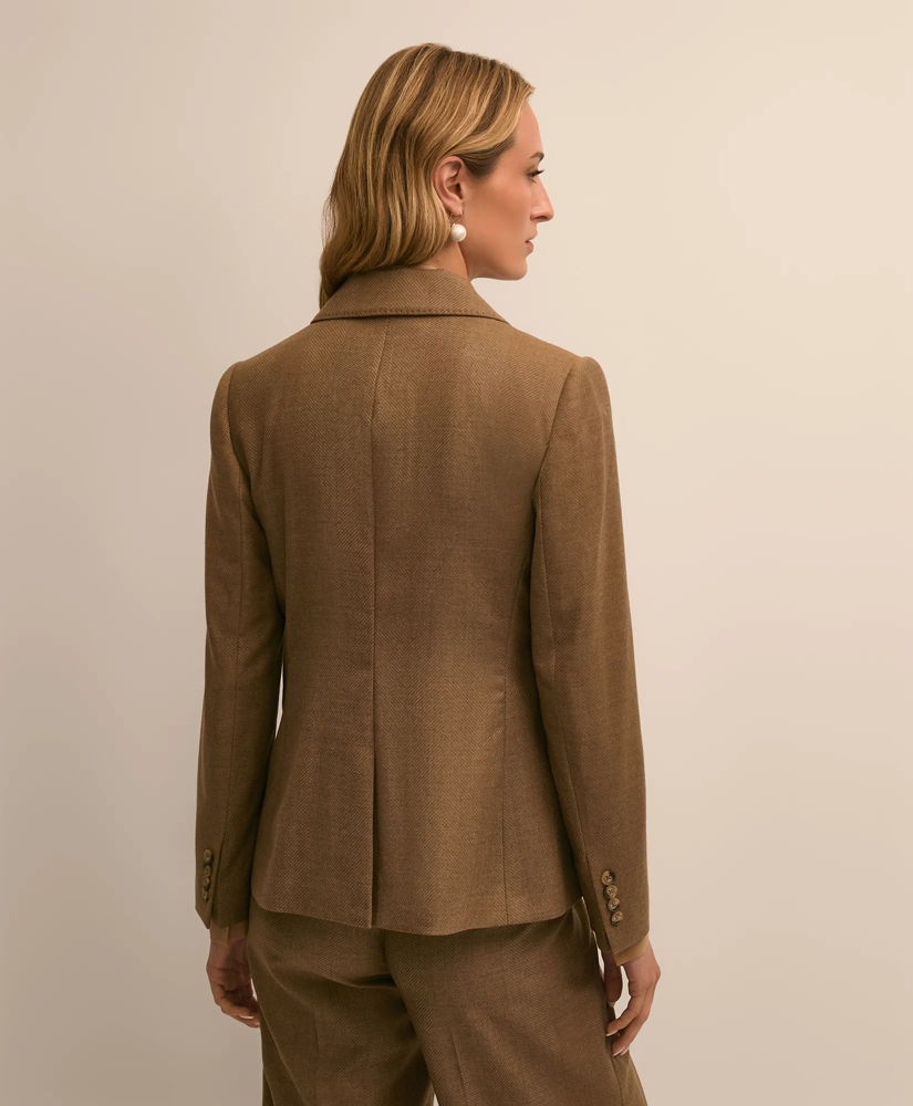 Wool-Blend Herringbone Jacket, image 4
