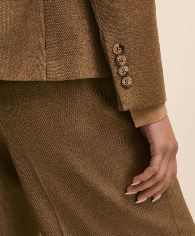 Wool-Blend Herringbone Jacket, image 5