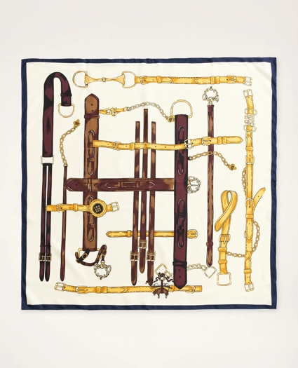 Silk Equestrian Belt Scarf, image 1