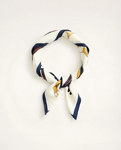 Silk Equestrian Belt Scarf, image 2