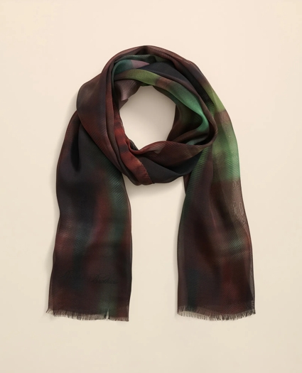 Silk Printed Scarf, image 1