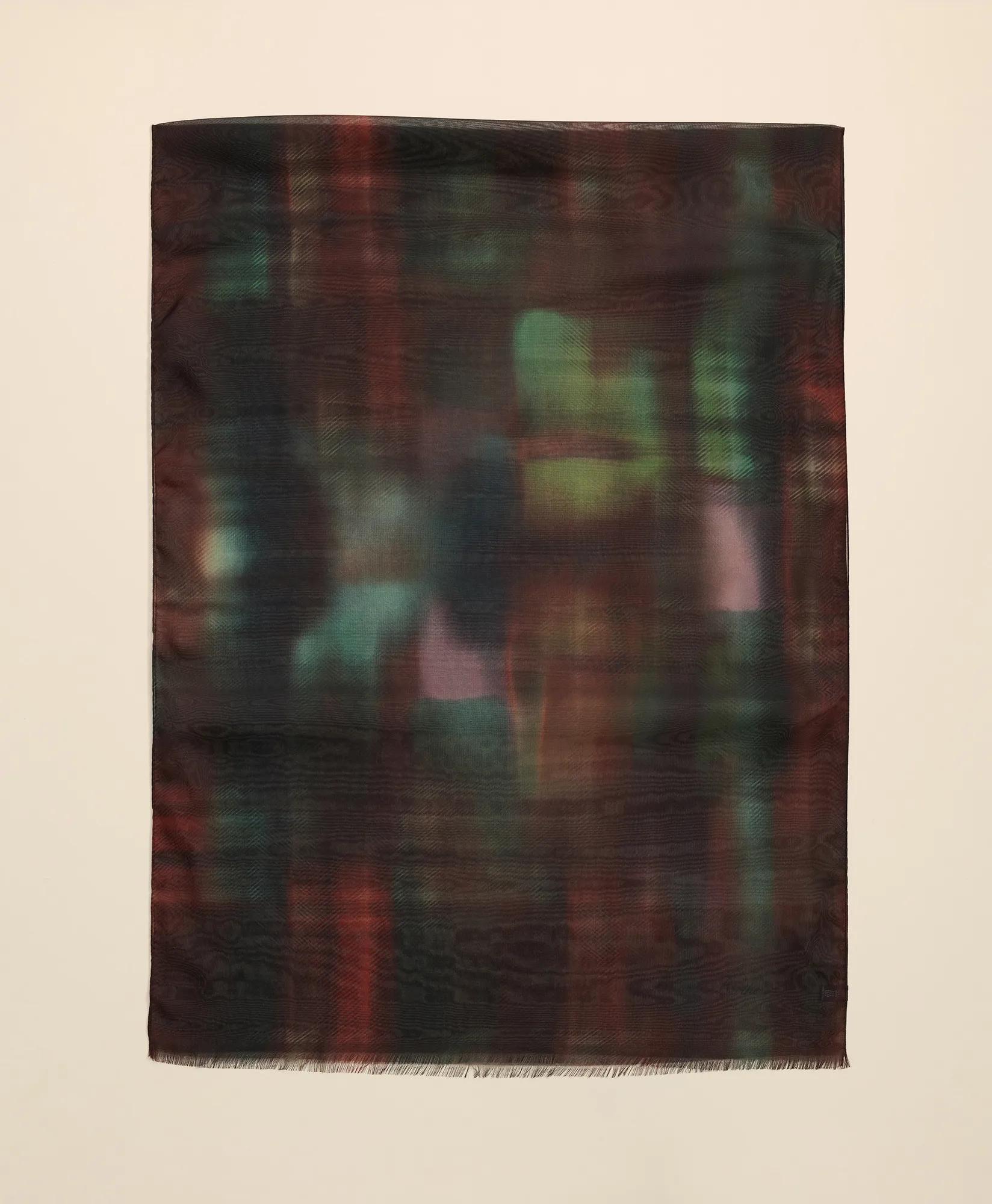 Silk Printed Scarf, image 2