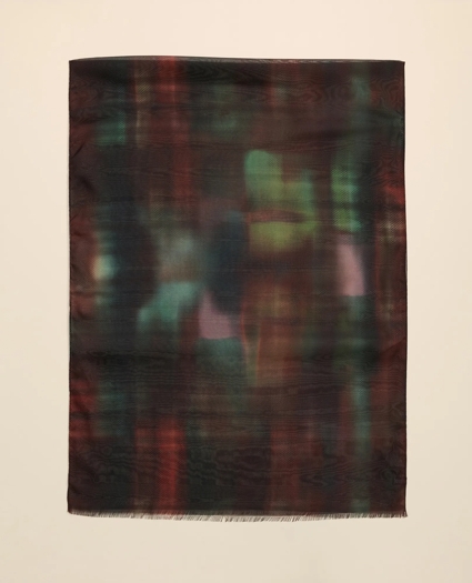 Silk Printed Scarf, image 2