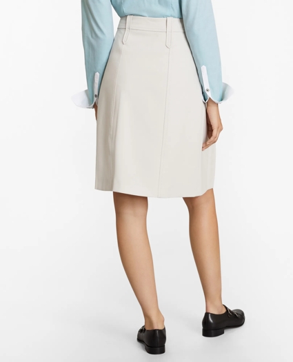 Double-Weave A-Line Skirt, image 3