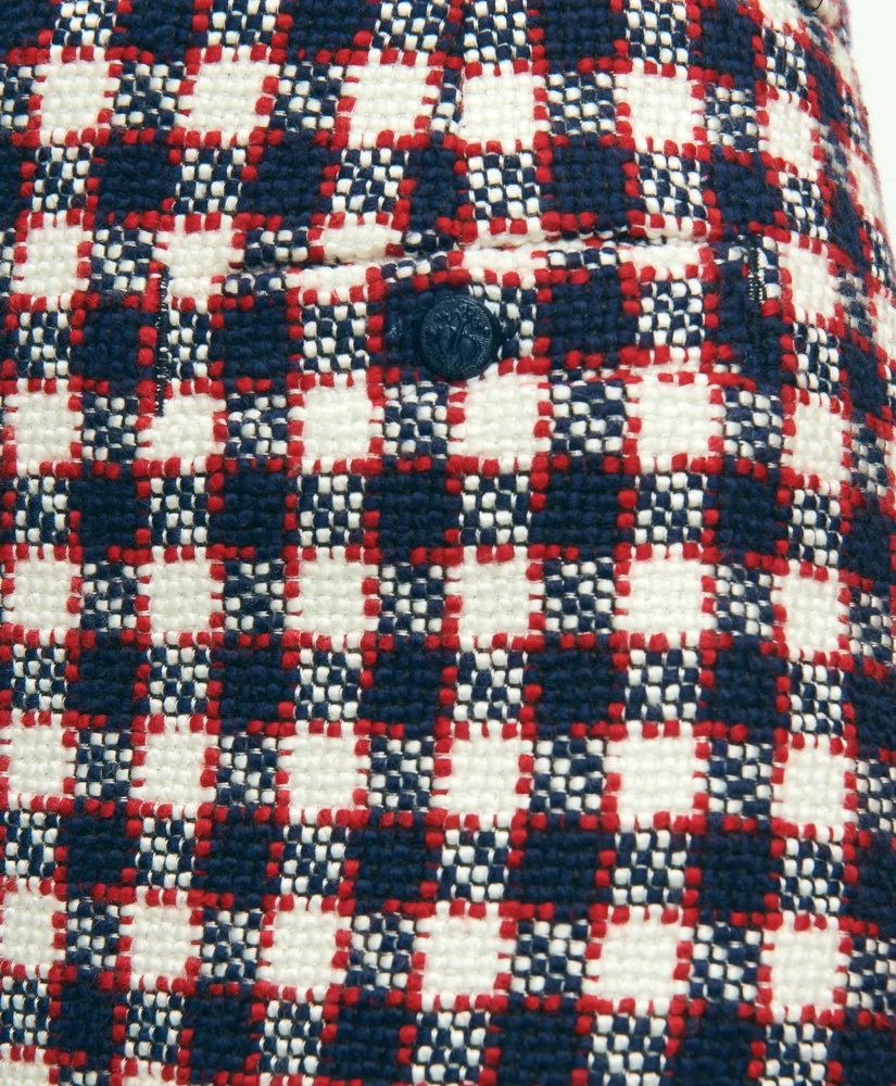 Cotton Blend Boucle Skirt, image 5