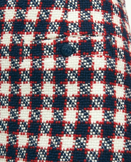 Cotton Blend Boucle Skirt, image 5