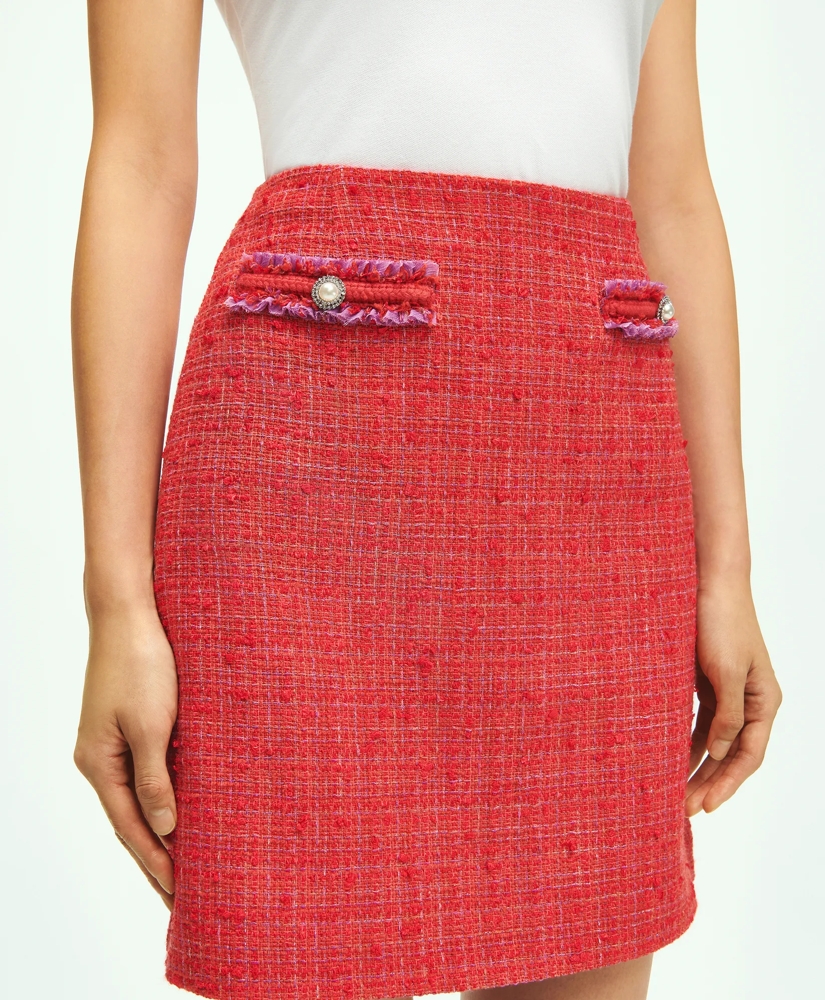 Boucle Tweed Skirt, image 5
