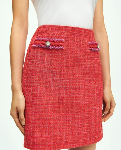 Boucle Tweed Skirt, image 5