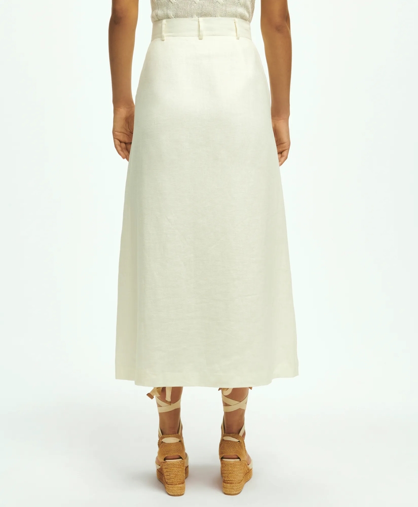 A-Line Linen Skirt, image 6