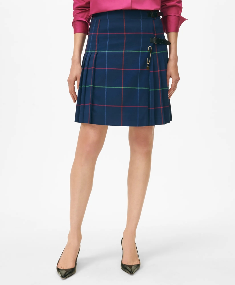 Pleated Plaid Kilt, image 3
