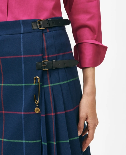 Pleated Plaid Kilt, image 4