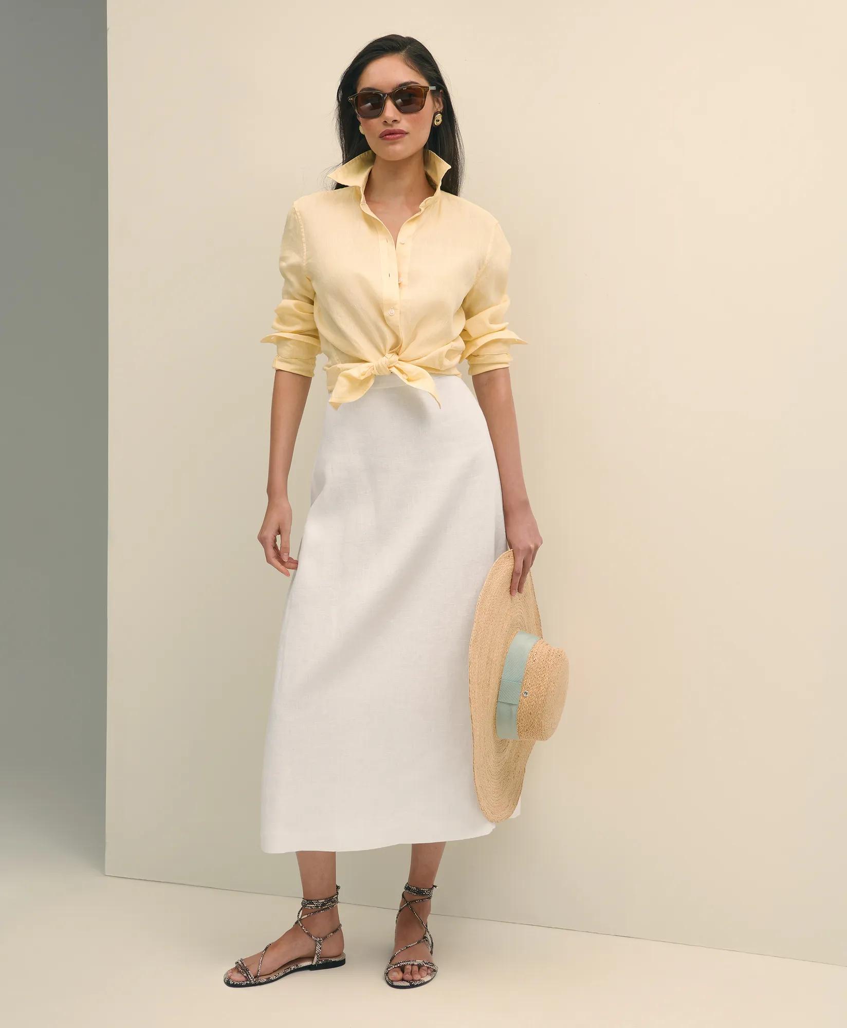 Linen Skirt