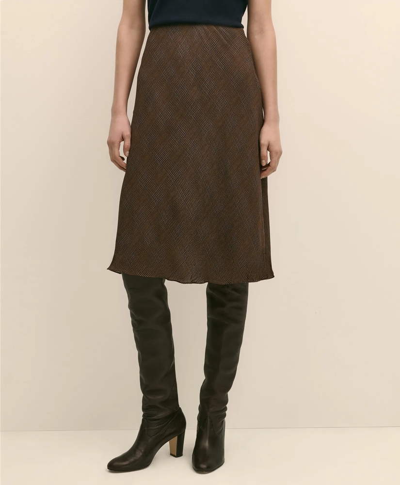 Chiffon Plaid Skirt, image 2