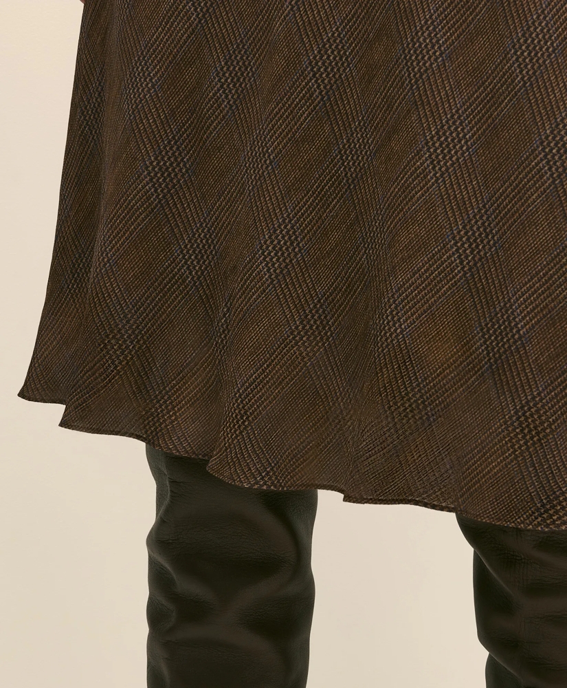 Chiffon Plaid Skirt, image 3