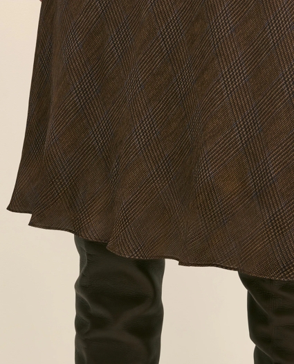 Chiffon Plaid Skirt, image 3