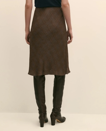 Chiffon Plaid Skirt, image 4