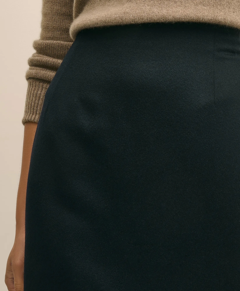 Cashmere Pencil Skirt, image 4