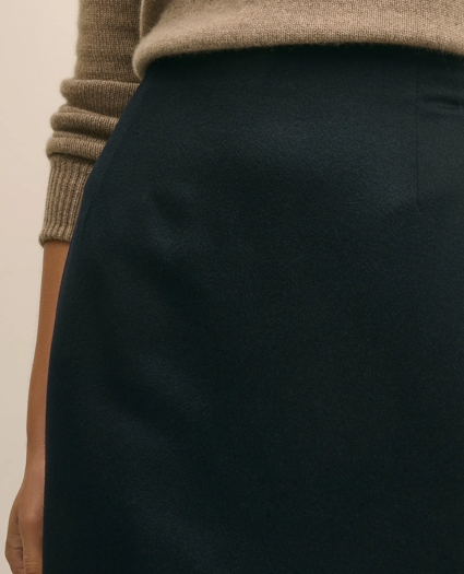 Cashmere Pencil Skirt, image 4