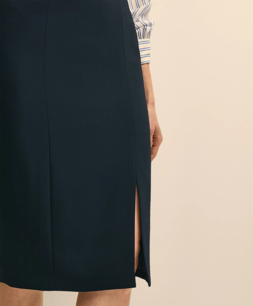 Crepe Pencil Skirt, image 5