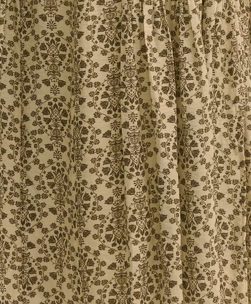 Mosaic Motif A-Line Skirt, image 6