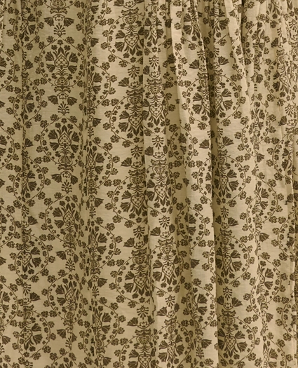 Mosaic Motif A-Line Skirt, image 6