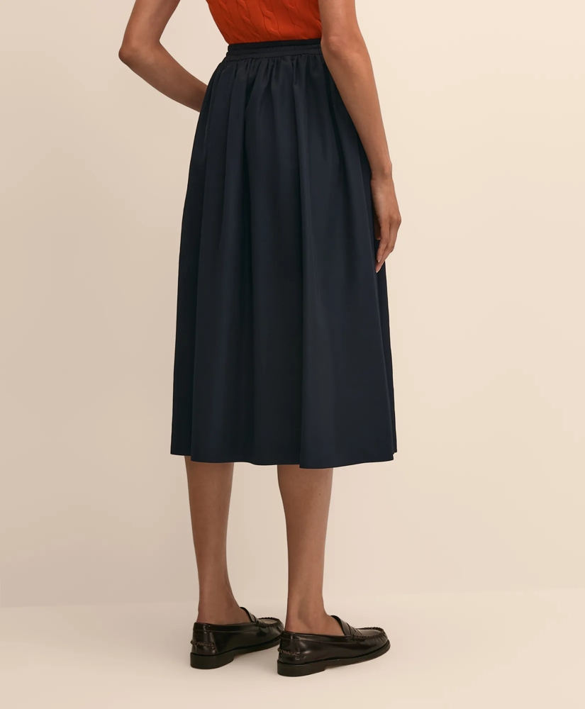 Taffeta Water-Resistant Drawstring Circle Skirt, image 3