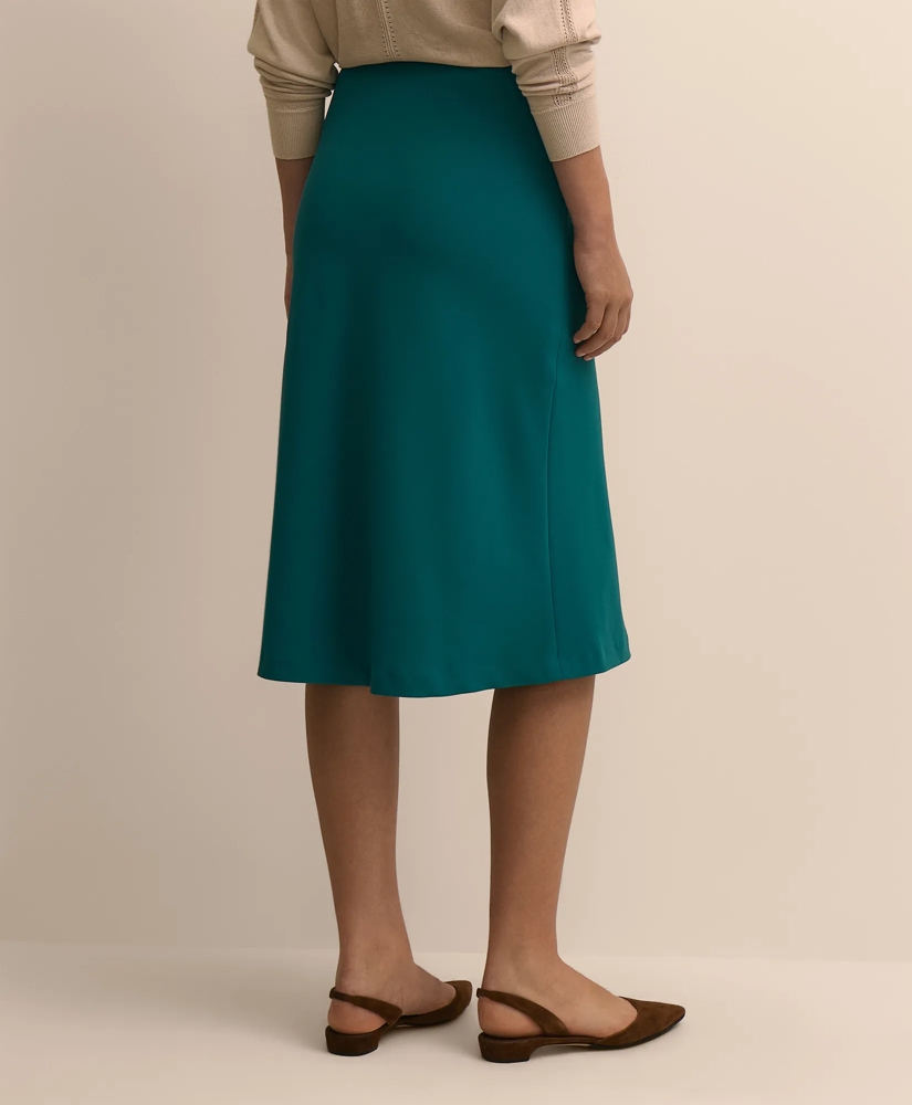 Crepe Bias-Cut Slip Skirt, image 3