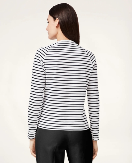 Striped Cotton T-Shirt, image 2