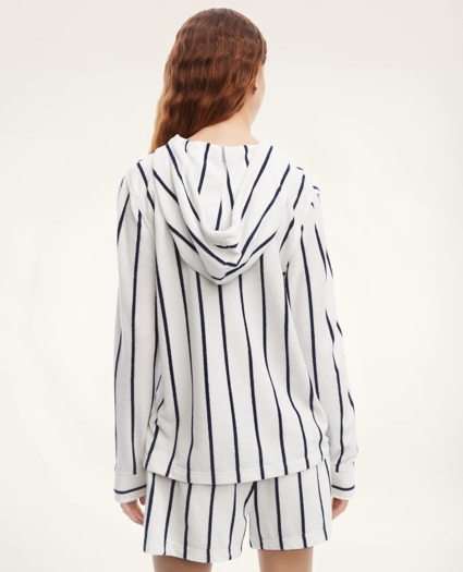Cotton Terry Drawstring Hoodie, image 3