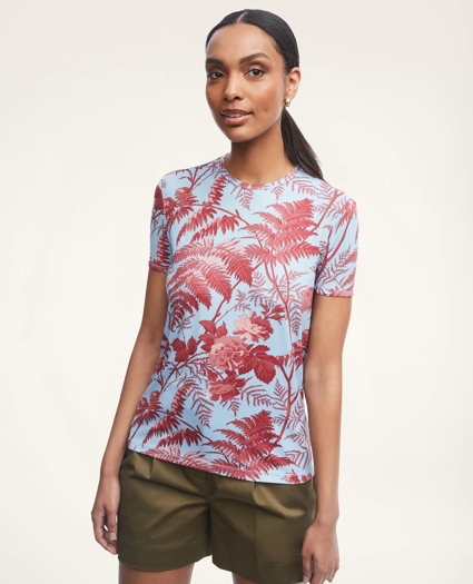 Stretch Jersey Printed T-Shirt, image 1