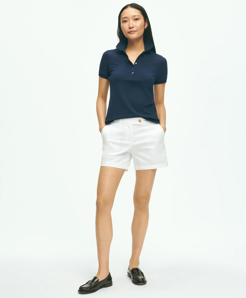 Supima® Cotton Stretch Pique Polo Shirt, image 2