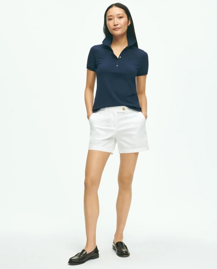 Supima® Cotton Stretch Pique Polo Shirt, image 2