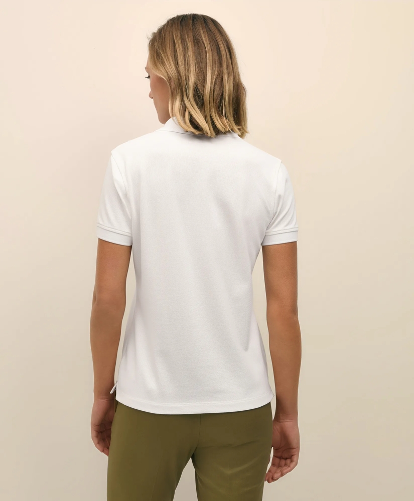 Supima® Cotton Stretch Pique Polo Shirt, image 4