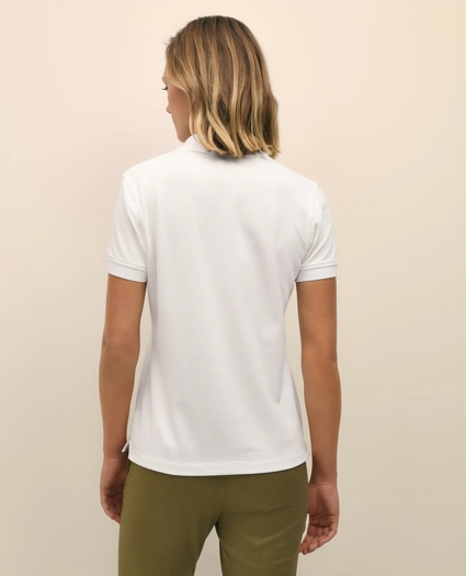 Supima® Cotton Stretch Pique Polo Shirt, image 4