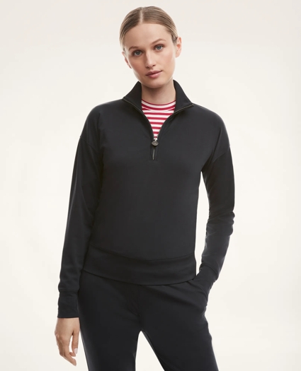 Half-Zip Long-Sleeve Top, image 2