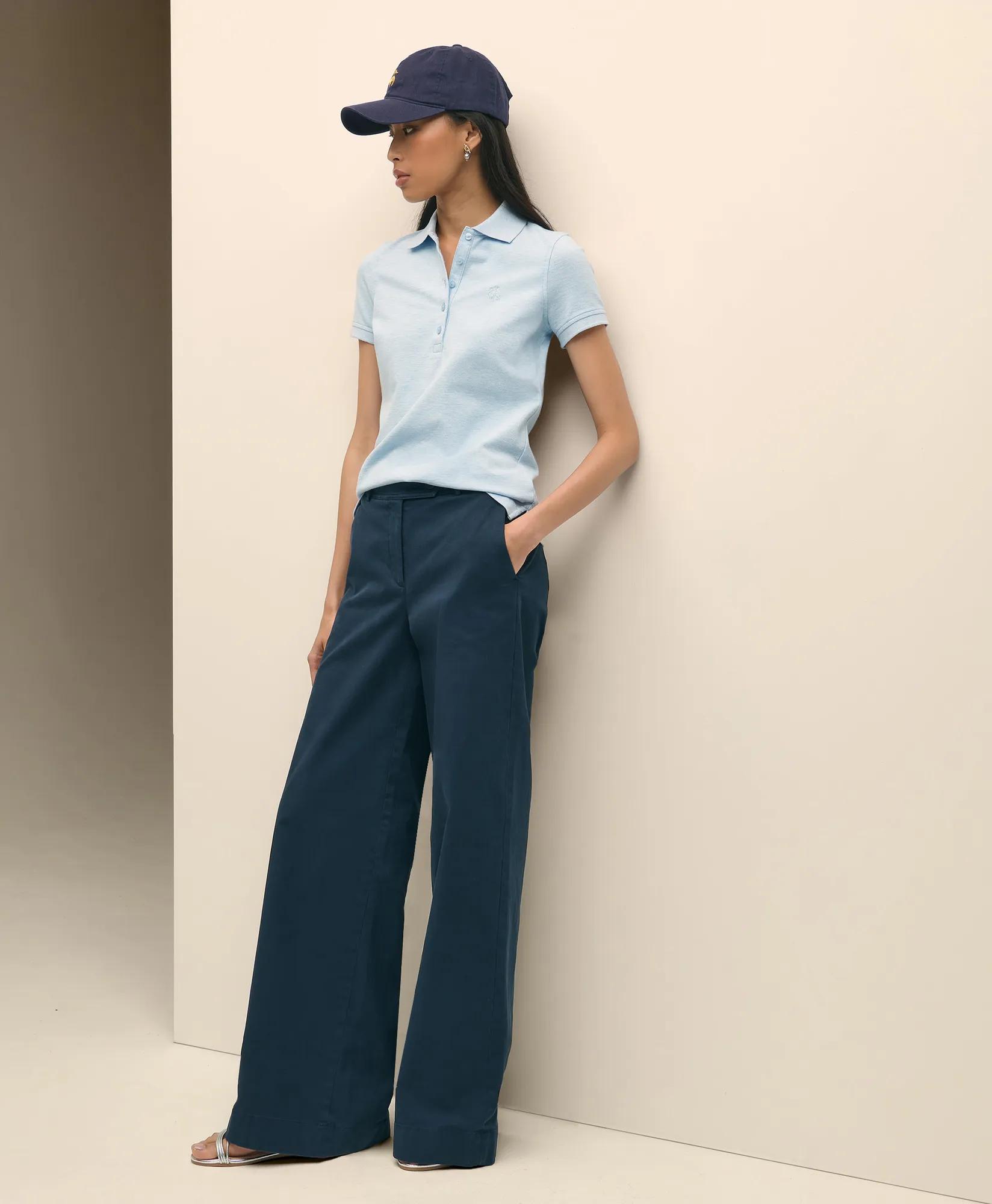 Supima Cotton Stretch Pique Polo Shirt