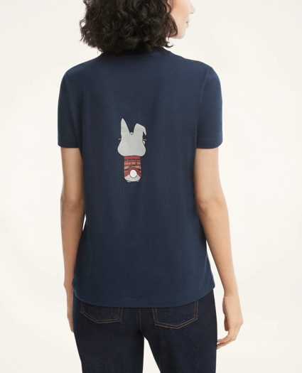 Women's Lunar New Year Cotton Graphic T-Shirt, image 2