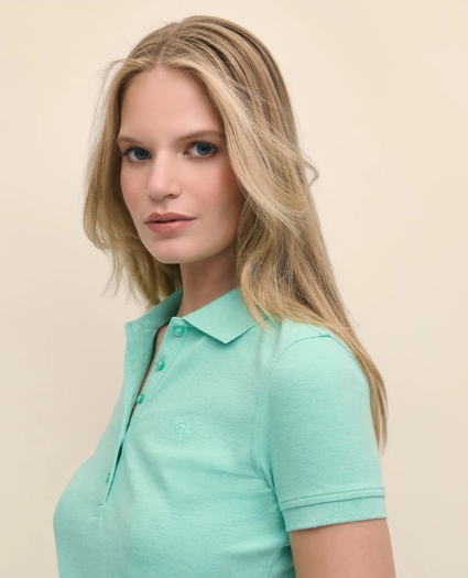 Supima® Cotton Stretch Pique Polo Shirt, image 2