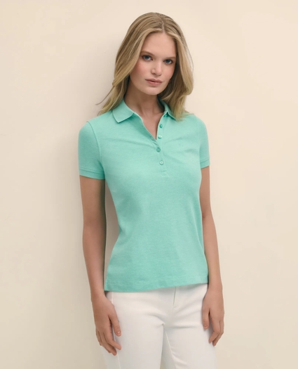 Supima® Cotton Stretch Pique Polo Shirt, image 3