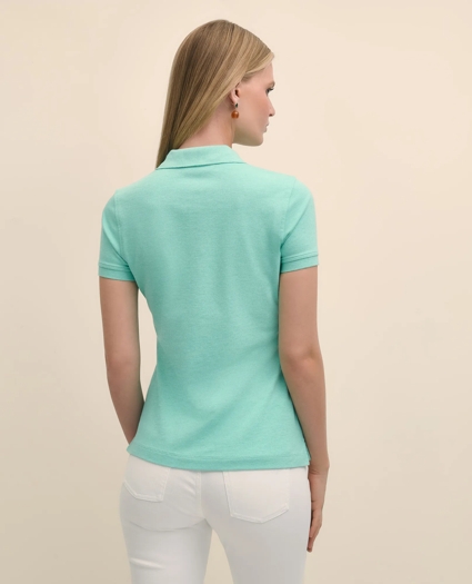 Supima® Cotton Stretch Pique Polo Shirt, image 4