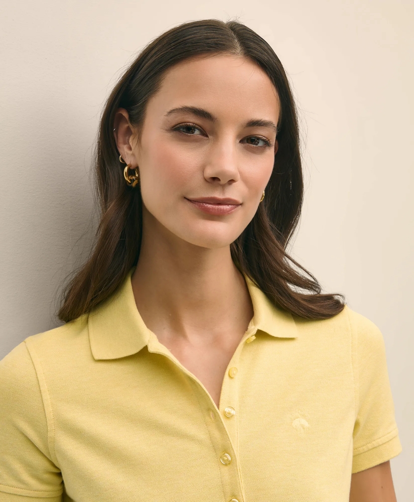 Supima® Cotton Stretch Pique Polo Shirt, image 4
