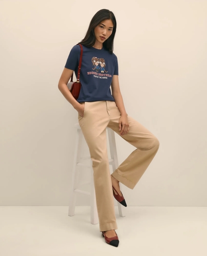 Women's Lunar New Year 100% Cotton Graphic T-Shirt, image 3