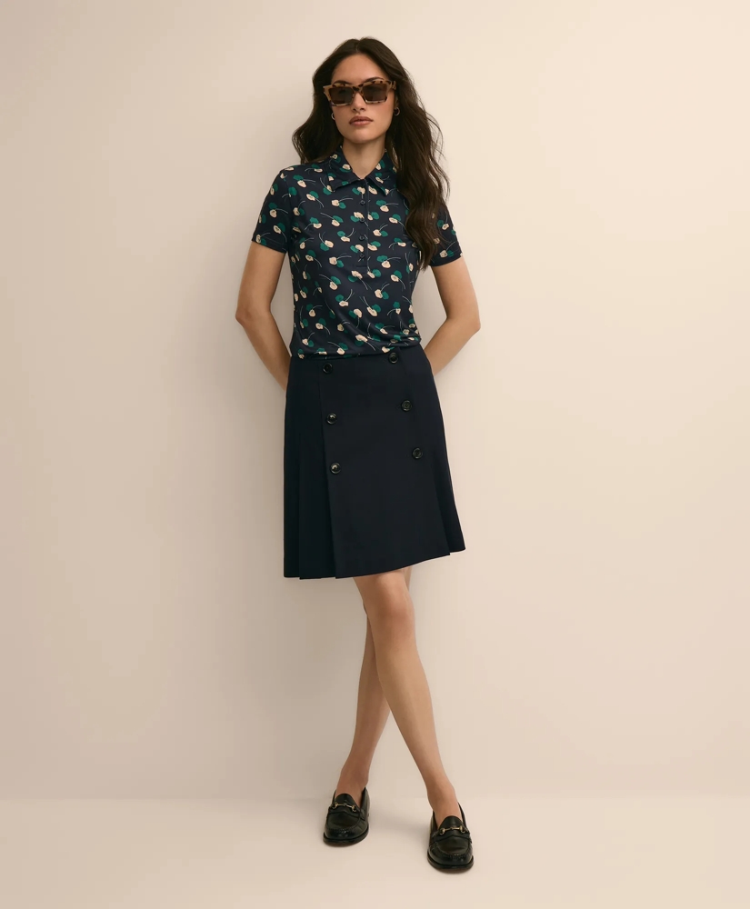 Printed Short-Sleeve Polo Shirt, image 2