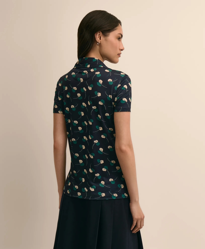 Printed Short-Sleeve Polo Shirt, image 4