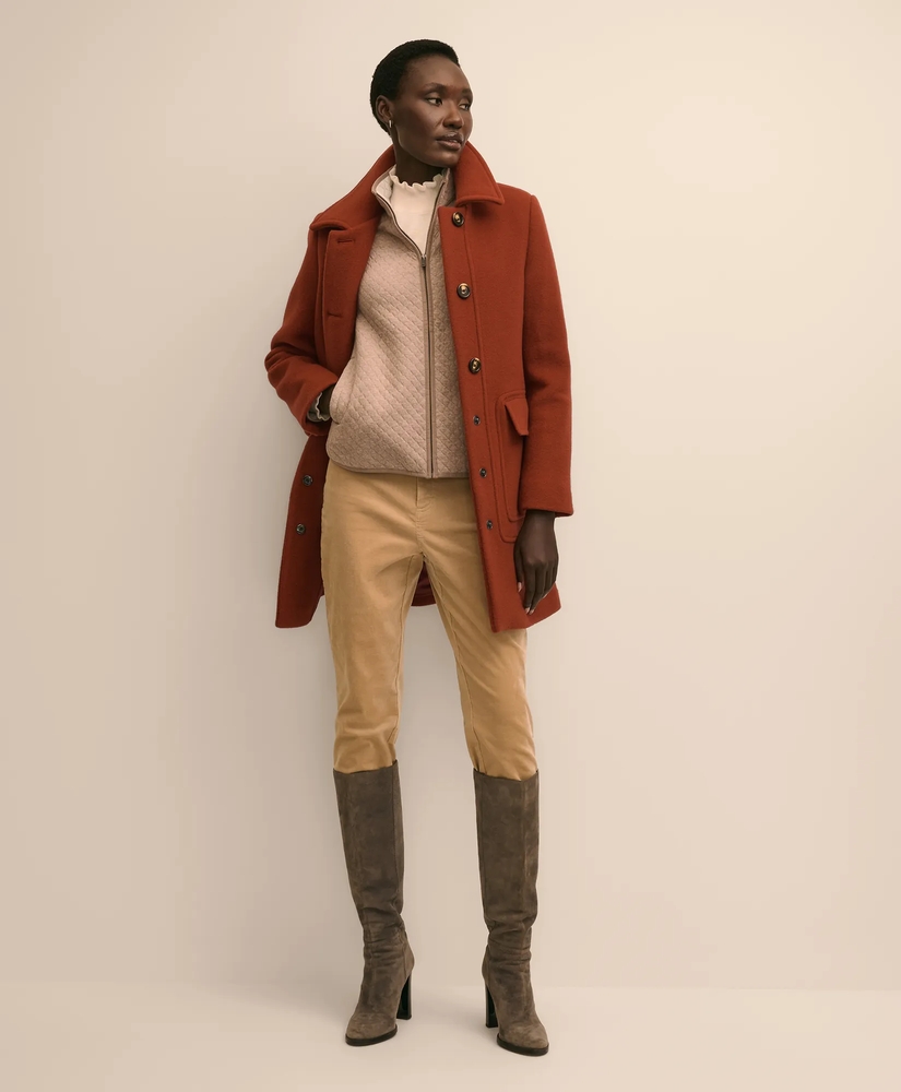 Cotton-Blend Quilted Zip Jacket, image 2