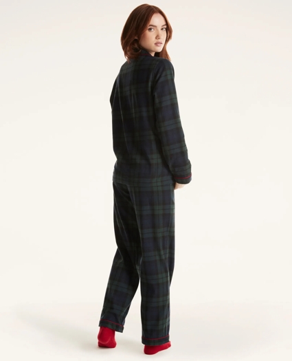 Flannel Tartan Pajama Set, image 3