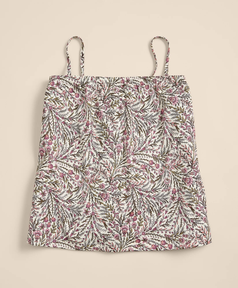 Cotton Jersey Floral Pajamas, image 2