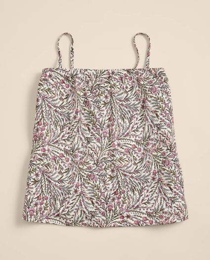 Cotton Jersey Floral Pajamas, image 2