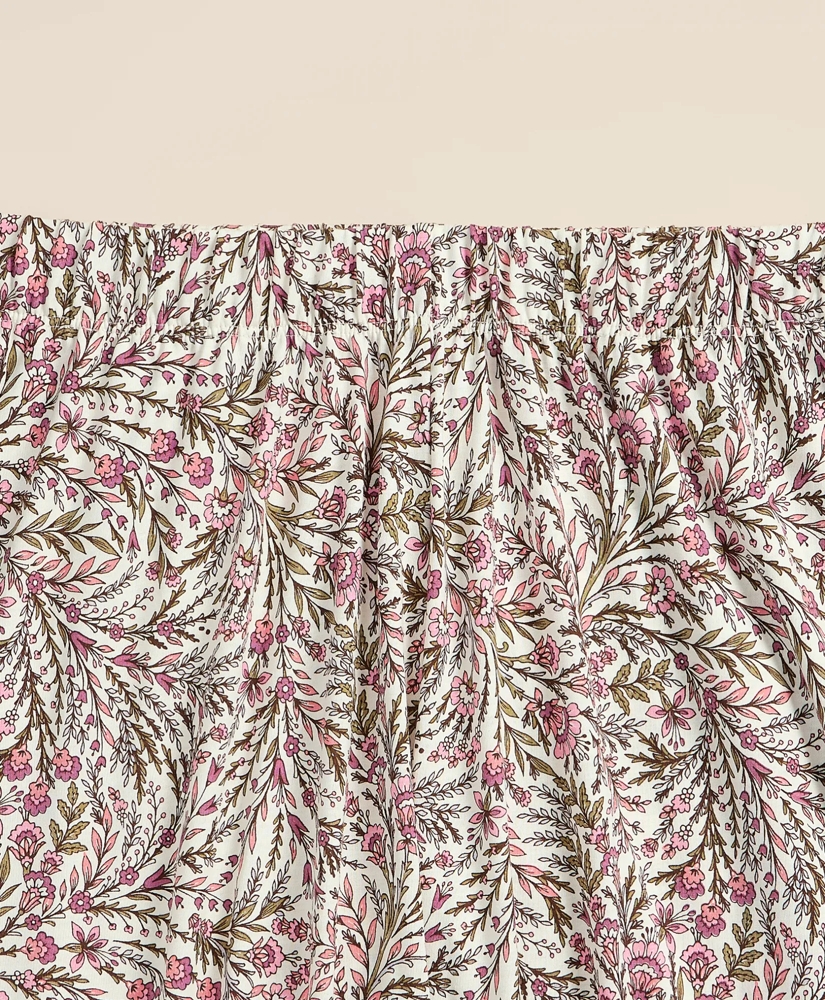 Cotton Jersey Floral Pajamas, image 5